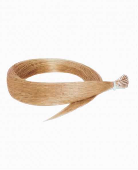 Extension à froid - Blond clair doré cendré N°14 - Lisse - Extension cheveux Remy Hair - Excellence