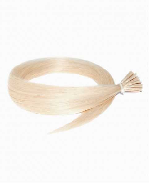 Extension à froid - Blond très très clair N°60 - Lisse - Extension cheveux Remy Hair - Excellence