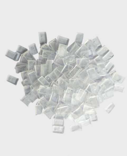 Colle transparente pour extensions de cheveux - Onglets de kératine- Lot de 10