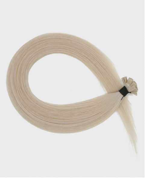 Extensions Kératine cheveux Blanc