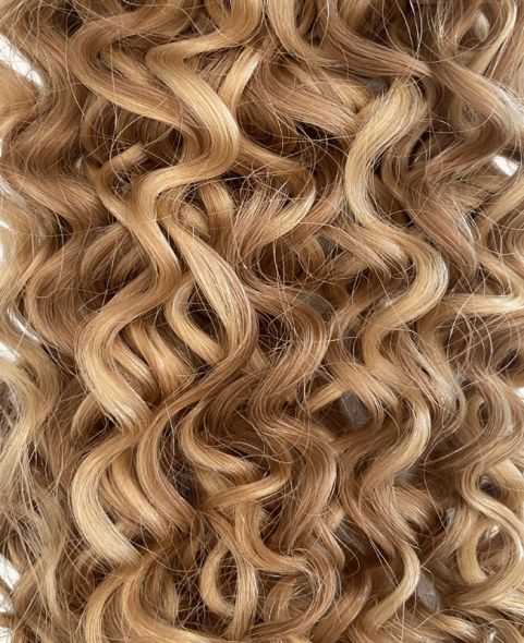 Extensions kératine - Frisées - 50/55cm - Sofia - Remy Hair | RH Excellence