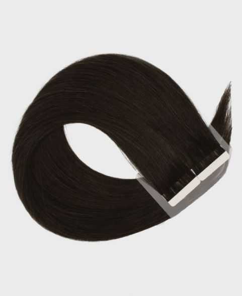 Extensions à bandes - Lisse - 55/60cm - N°1B - Remy Hair | RH Excellence