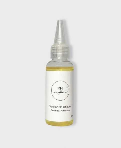 Liquide de retrait pour extensions de cheveux a bandes adhésives - Remyhair