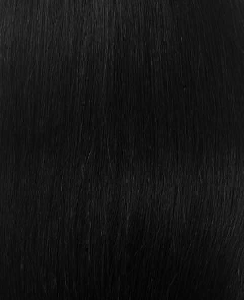 Extensions cheveux à enfiler - Lisse - 45/50cm - N°1 Noir - Remy Hair | RH Excellence