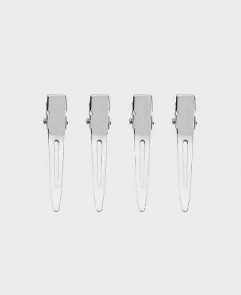 Mini Pinces Inox pour Extensions de Cheveux - Lot de 4