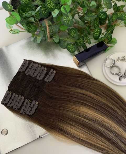 Extensions à Clips - 40/45cm - Blanc / Ivoire