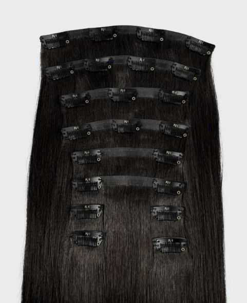 Extensions à Clip Seamless Châtain Foncé N°1B
