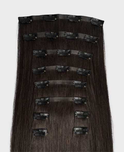 Extensions à Clip Chatain clair Seamless