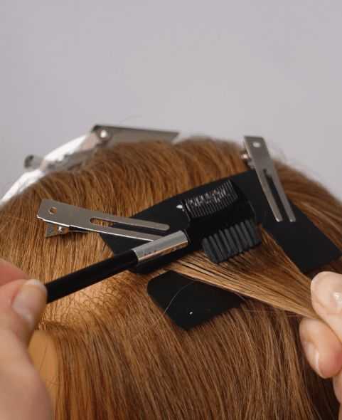 Brosse Application Colle Extension V-Light