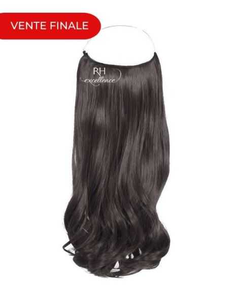 Extension à enfiler - Synthétique - 50/55cm - N°1B - Remy Hair | RH Excellence