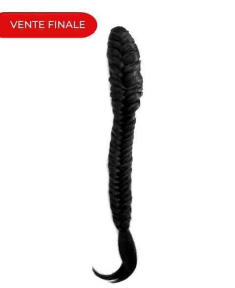 Queue de cheval tresse africaine - Synthétique - N°1 Noir - Remy Hair | RH Excellence