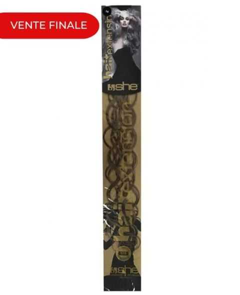 Extension cheveux Ondule SHE by SOCAP -  Extension Keratine Blond Naturel dore cendre - Remy Hair