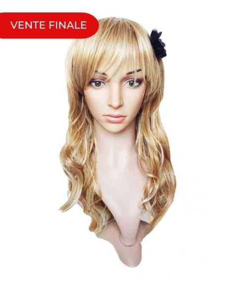 Perruque Athena - effet tie and dye - blond meche - lace - perruque cheveux