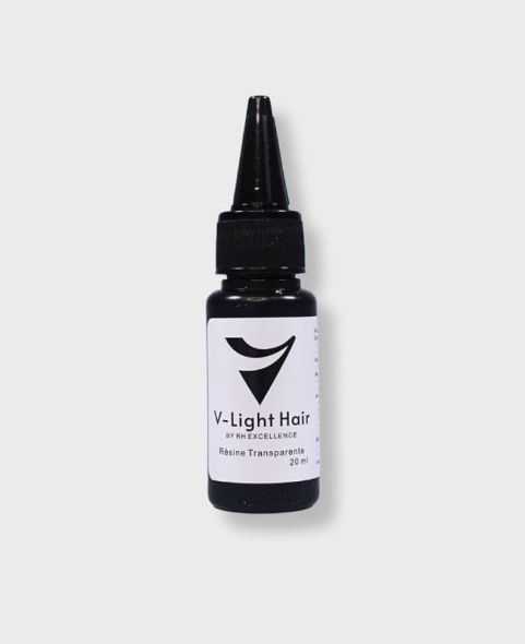 Colle V-Light pour Extensions de Cheveux - Transparente