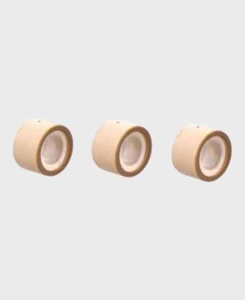 Anneaux en silicone - Blond - Pose d'extension cheveux a froid - lot de 50 connecteurs