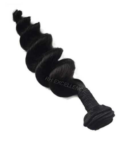 Tissage Cheveux Bouclé Vierge 55 cm - Couleur naturel - Rajout cheveux