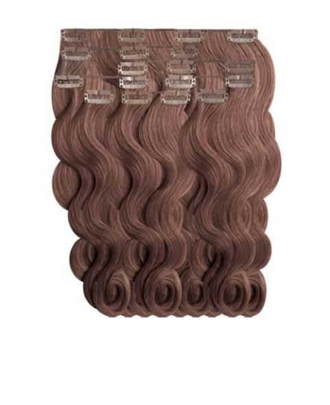 Extension a Clip Ondule - Blond foncé doré N°6 - Extension cheveux