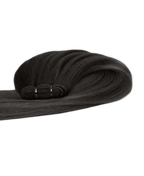 Tissage cheveux naturel Lisse  Noir  N°1 - Rajout cheveux