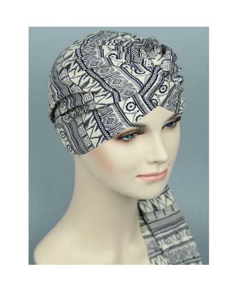 Turban / Foulard pour Chimiothérapie - Bonnet Elena