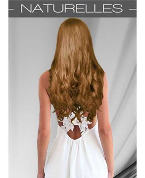 Extension cheveux Ondulé SOCAP - 10 Extensions kératine 50 cm - Blond Naturel doré cendré 14