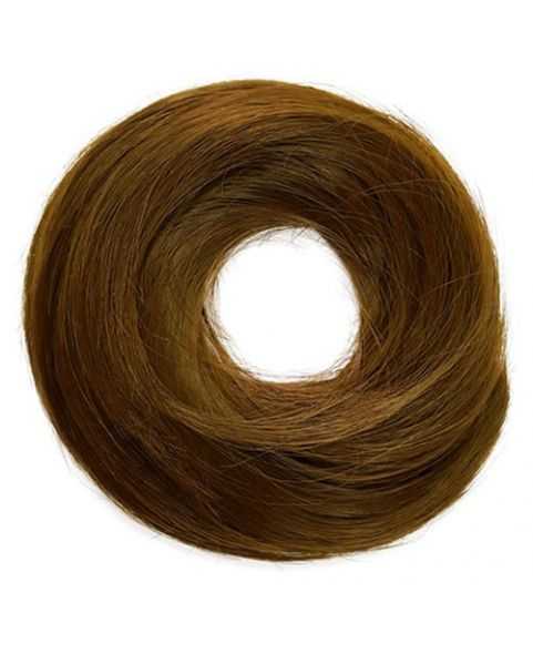 Chouchou en Cheveux - Elastique pour Chignon - Blond Foncé Doré N°6