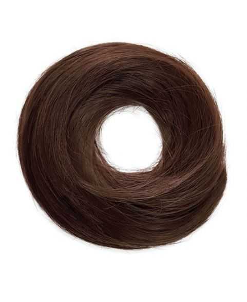 Chouchou en Cheveux - Elastique pour Chignon - Châtain Clair Doré N°4