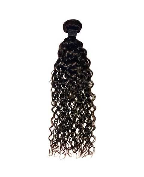 Tissage Cheveux Frisé Vierge 55 cm - Couleur naturel - Rajout cheveux