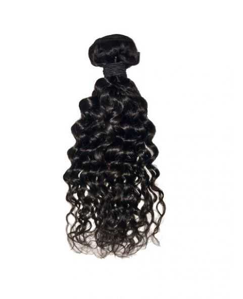 Tissage Cheveux Frisé Vierge 35 cm - Couleur naturel - Rajout cheveux
